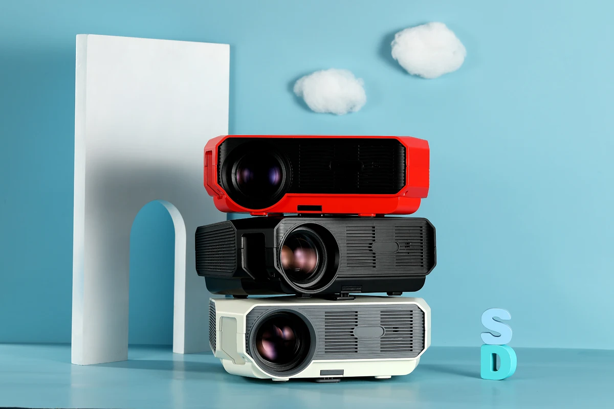 2021 new product Full HD android projector 200inch movie projectors 4K mini