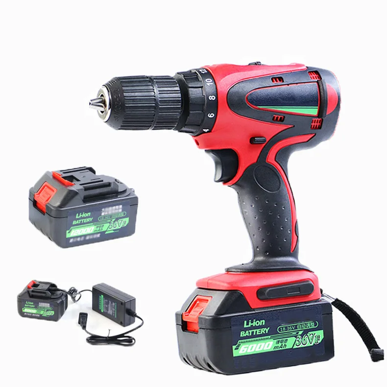 Industrial Grade 36V 27PCS Accessories Kit Set Electrci Mini Power Cordless Drill Hand Drill Driver Tools