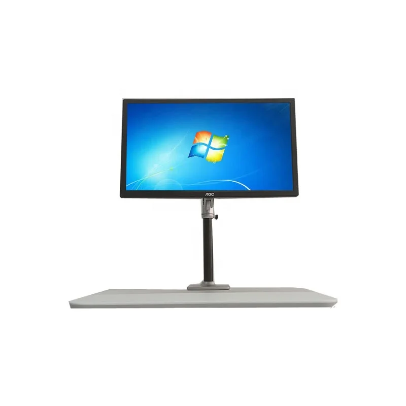 Monitor bracket office stock home aluminum tension bracket aluminum tension bracket monitor arm desk mount