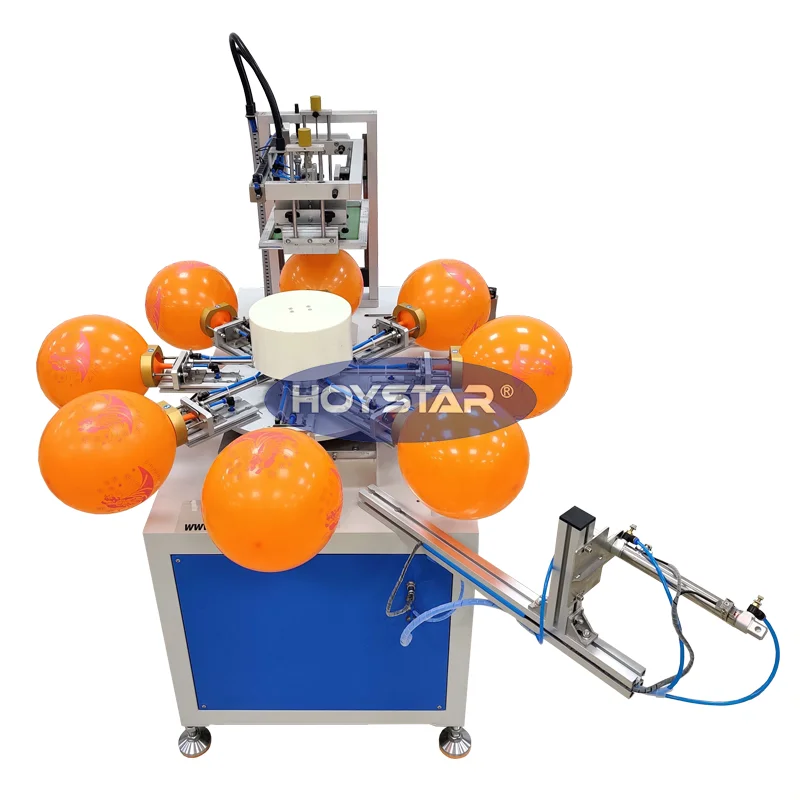 Single Color Balloons Screen Printing Machine for Latex Balloons