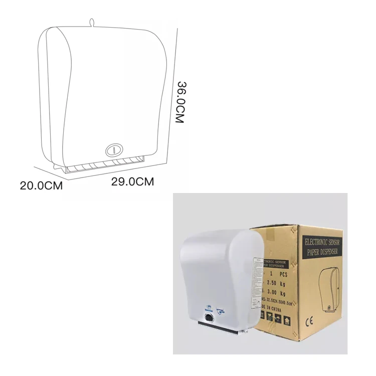 Commercial  Promotional Products Automatic Sensor  automatic touchless electric Toilet bathroom paper towel dispenser