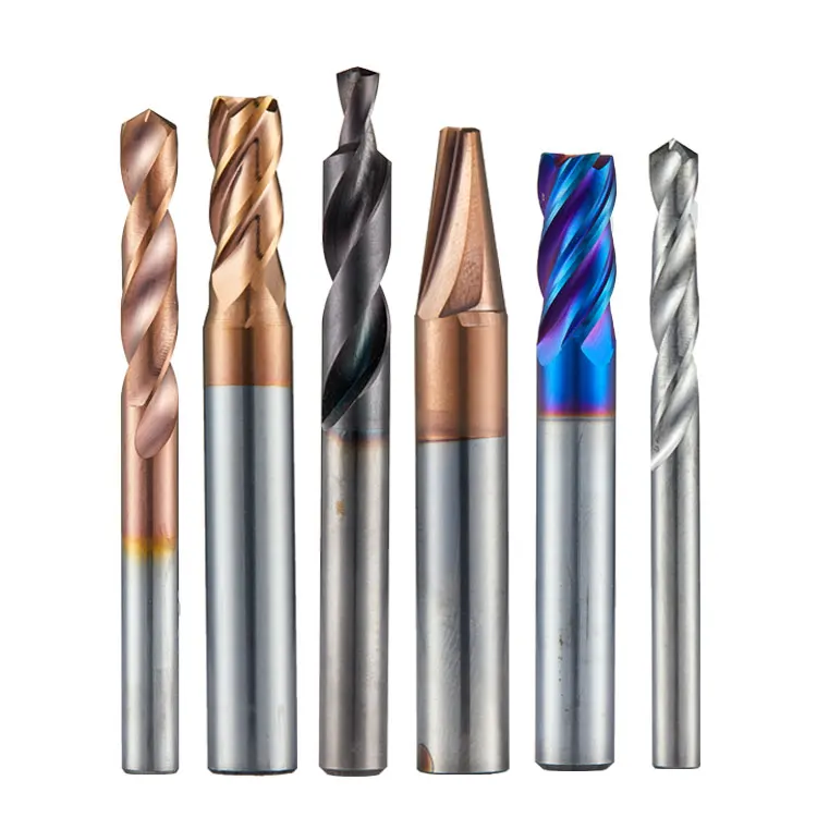 Custom Tungsten Steel Step Drill Carbide Step Twist Drill Multi-stage Non-standard Co Drill Bits Coating