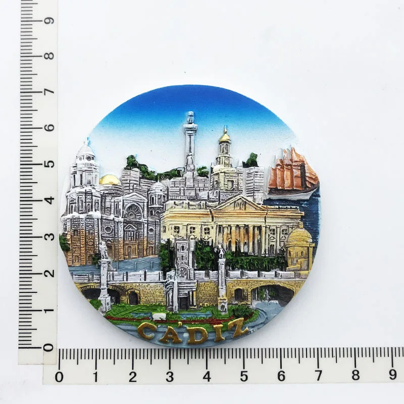 Good Quality Customized Fridge Magnets 3D Refrigerator Magnet Tourist Souvenir Resin
