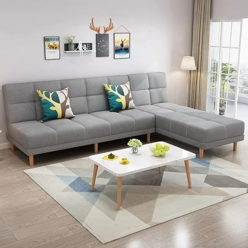 Cheap modern living room furniture folding sofa bed fabric bed sofa multi-functional chair for sale