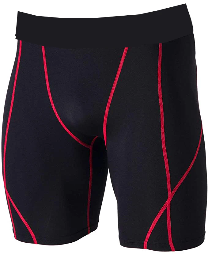 
New Fashion Hot Sale Customized Neon Yarn Sport Men Boxer Brief Cycling Short Training Wear For All Sports 