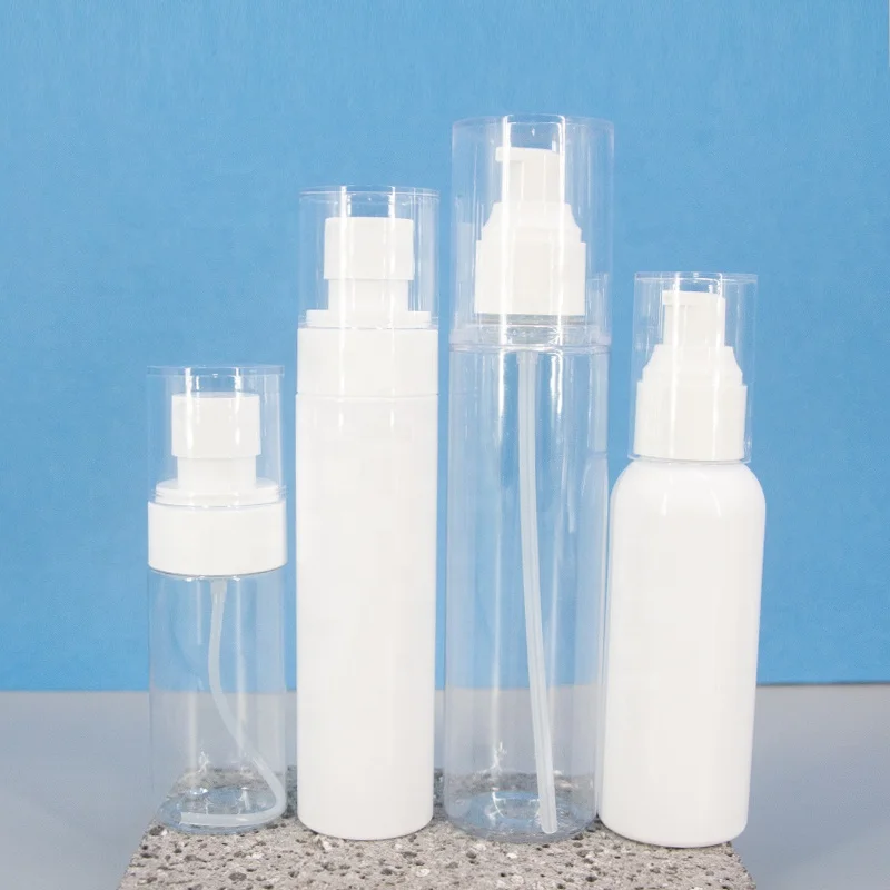 Manufacturers wholesale with cover emulsion bottle multi-size custom spray bottle