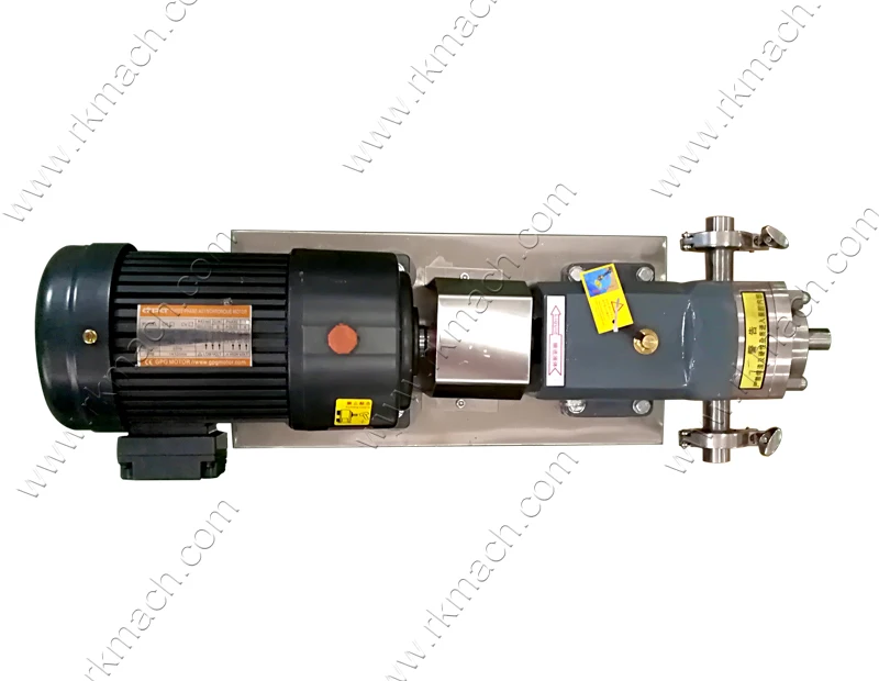 2HP bi lobe pumps honey pump rotary pump for PVA glue transmission for paper edge board production