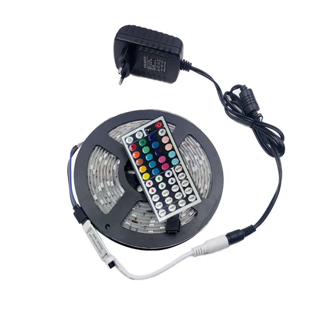 
Remote Control RGB 12V 5M 3528/2835/5050SMD LED Strips Light Set 