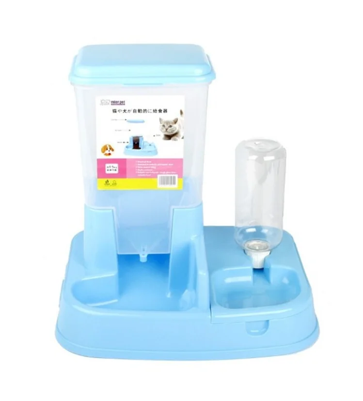 Amazon hot sell  Pet Automatic Feeder Dispenser/ Dog Cat Food and water Combo/Factory low price wholesale