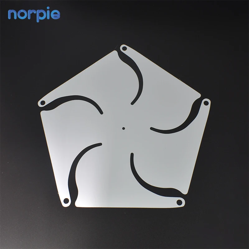 Custom Diy Printing Home Garden Kids Gifts Blank Hexagon Sublimation Blank Pet Plastic Windmill