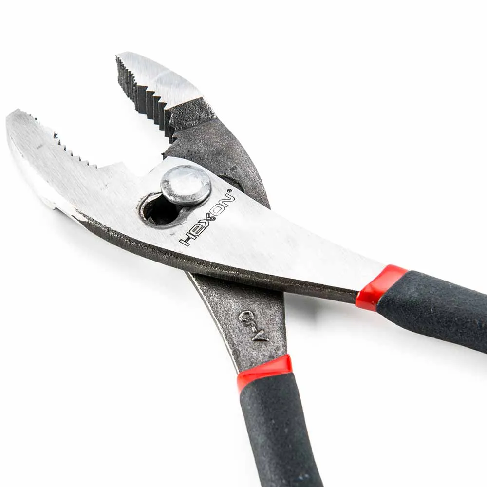 Soft plastic handle slip joint combination pliers