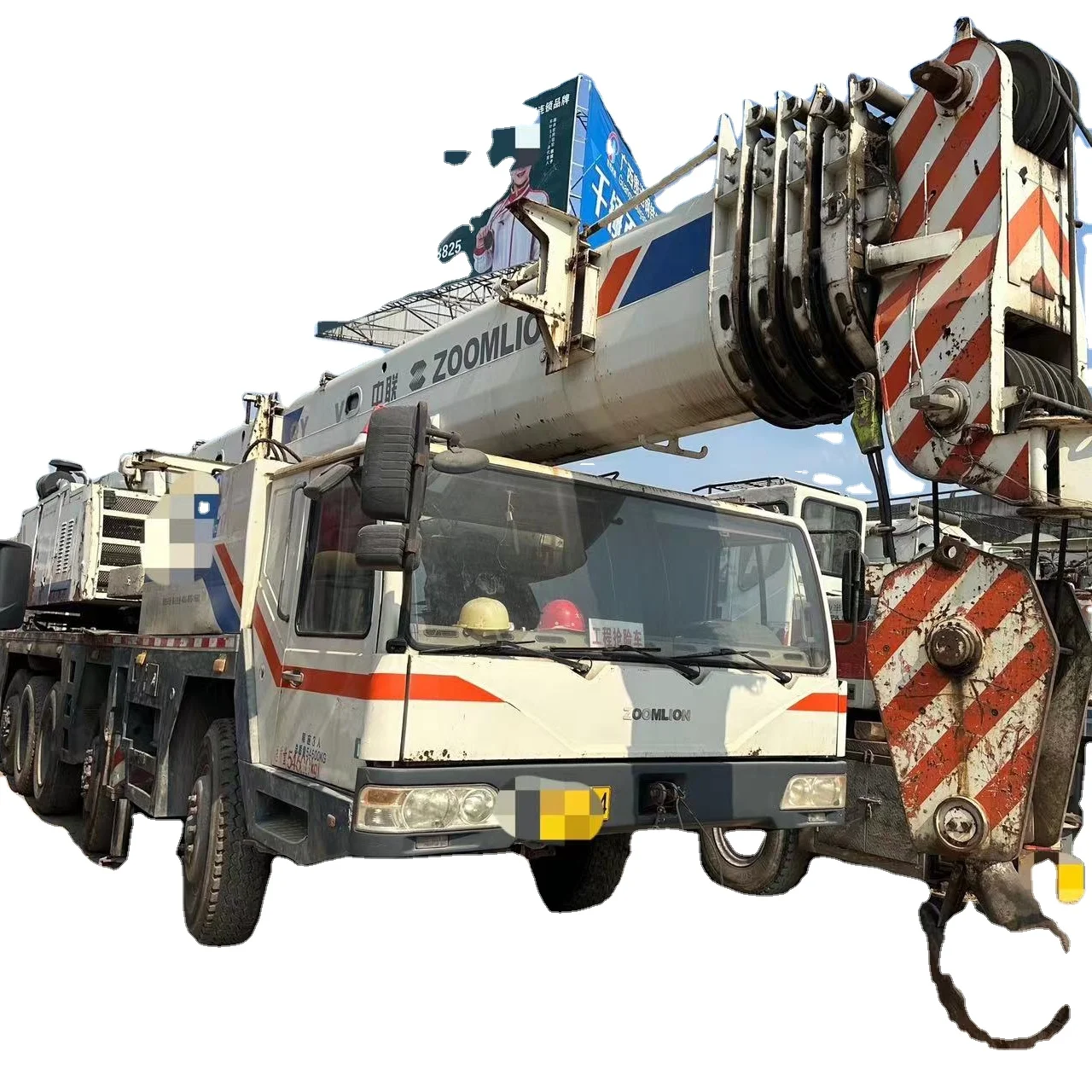 Б/у Zoomlion QY90V5 Подержанный автокран грузоподъемность 90 тонн