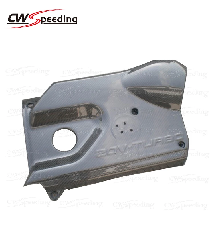 CARBON FIBER ENGINE COVER FOR 2005 VW GOLF 4