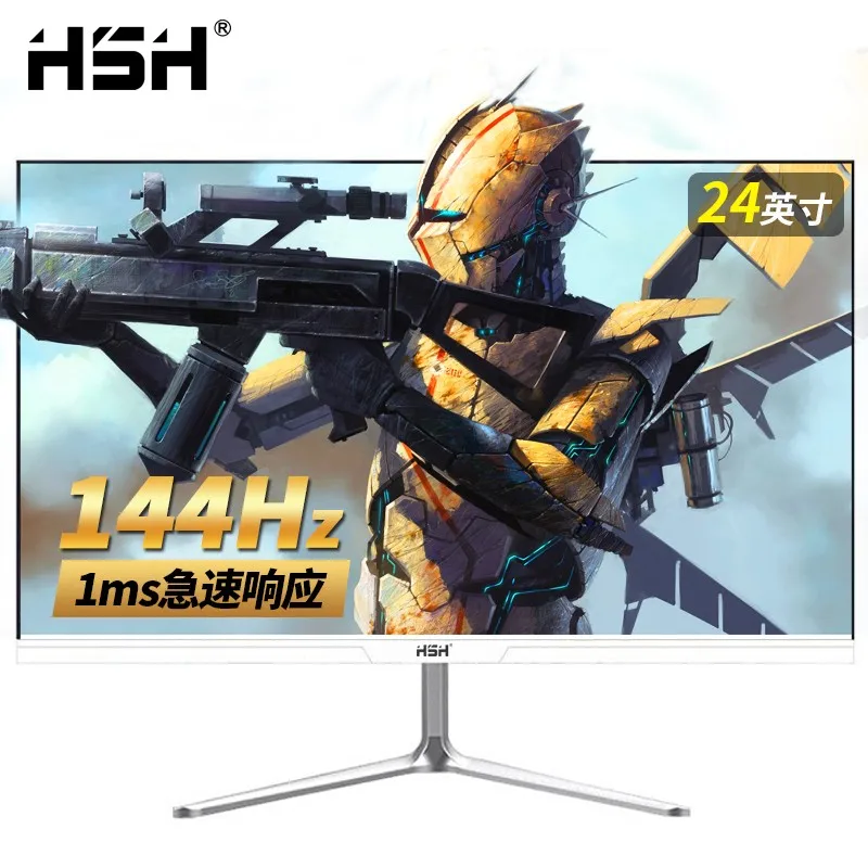 Monitors pc  curved monitor 24 inches 144HZ esports desktop computer  micro touch screen monitor LCD screen