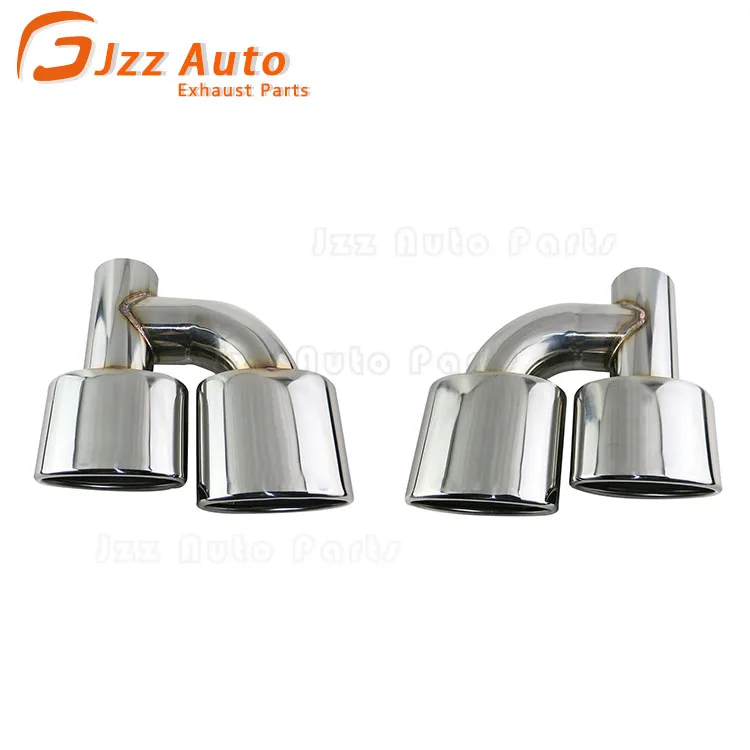 
JZZ High Quality Auto Stainless Steel exhaust muffler pipe tail tips for amg 