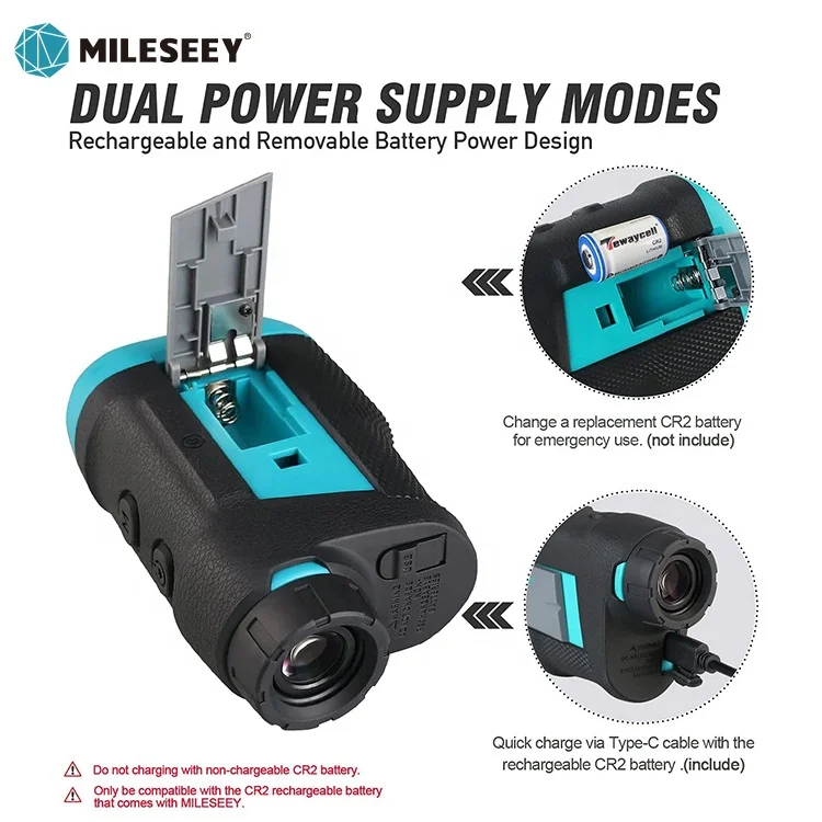  Лазерный дальномер для гольфа Mileseey PF260