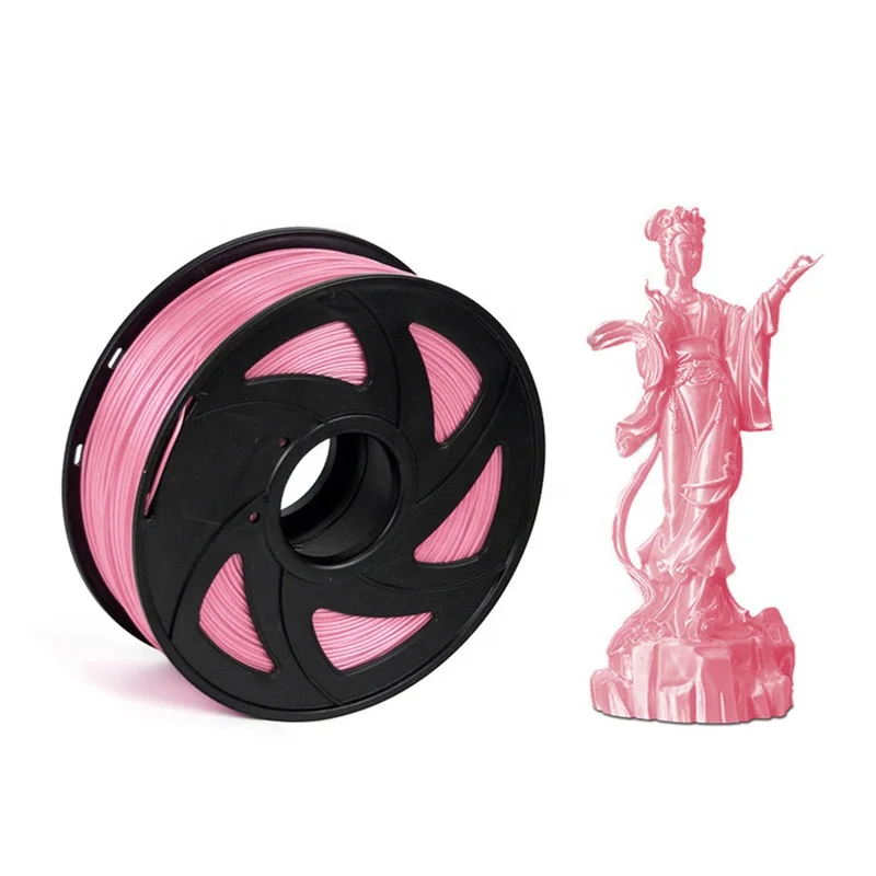 High Quality 3D Printing Materials Different Color Flexible 1 KG 1.75mm Pla 3D Printer Filaments