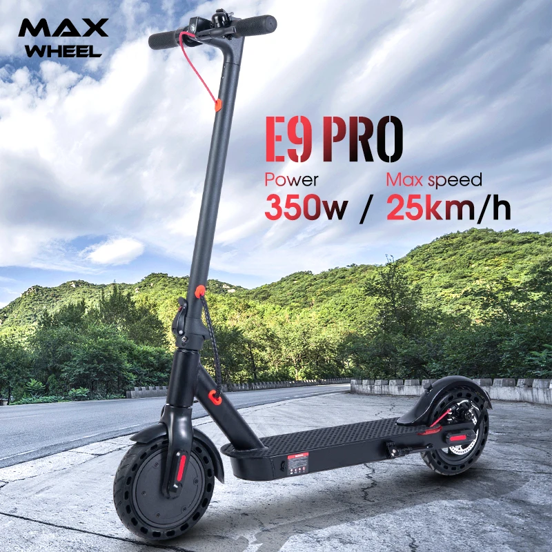 E9pro electric scooter 36v eu warehouse ready to ship motor 350W 7.5AH e scooter foldable 8.5 inch  dropshipping