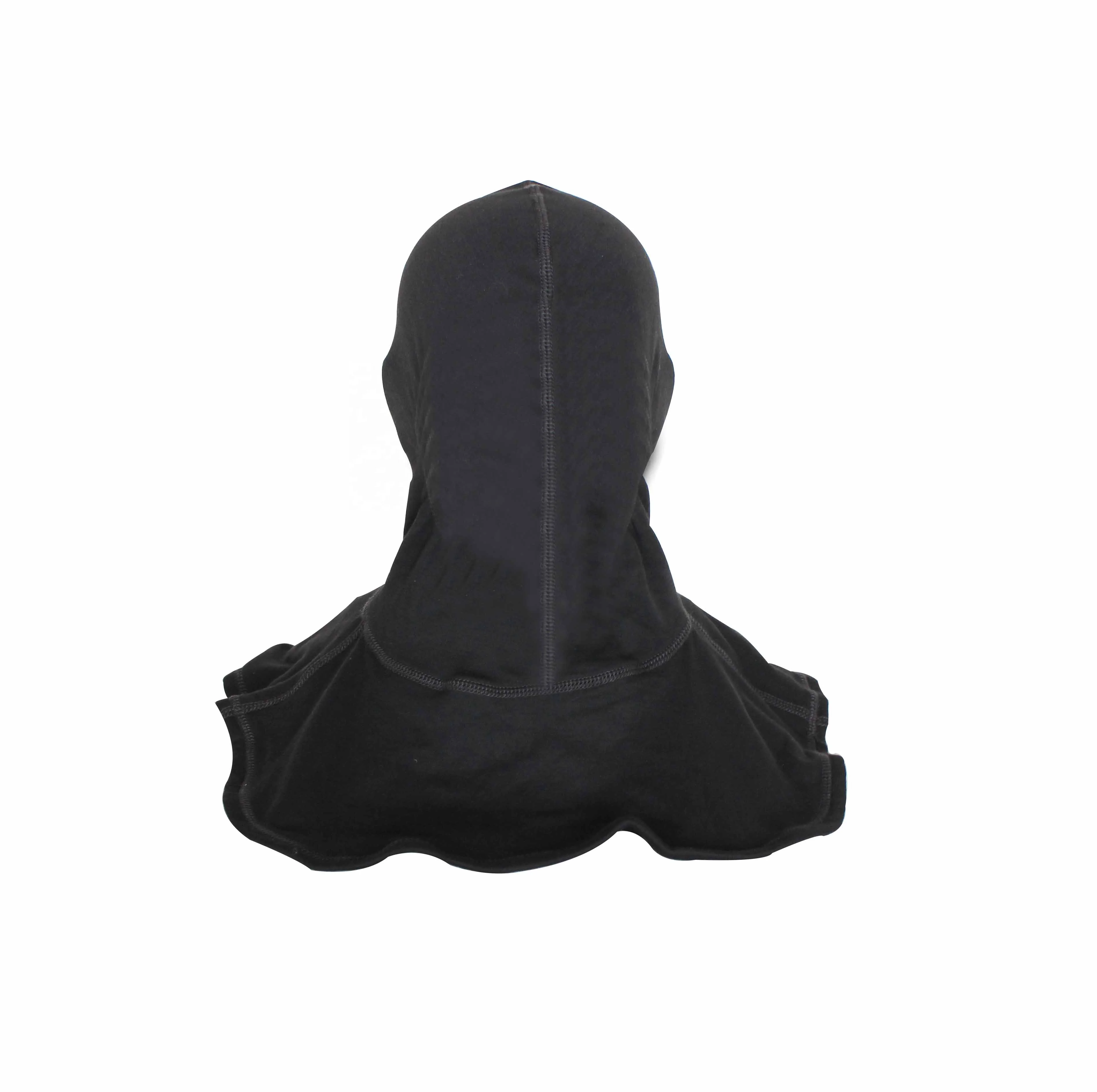 Good Quality Black heat resistant Fire fighting anti flash hoods Face protection hood