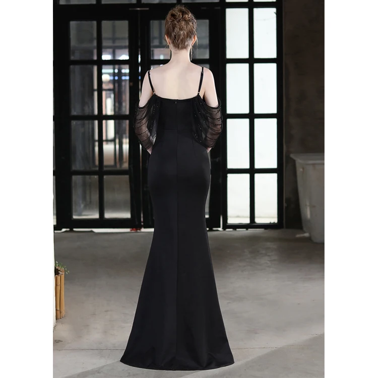 Wholesale clothes dressing gown mermaid wedding dress bridal gown evening fabric white