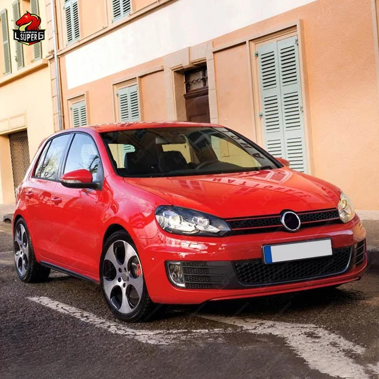 hot selling New Design For Volkswagen Golf 6 Upgrade to 6 GTI Style PP Bodykit with Front Bumper Rear Lip Side Skirt Grills
