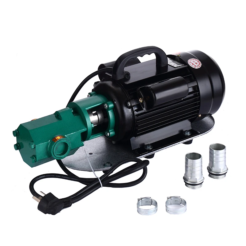 WCB AC 220V 1500W 140L/мин Электрический дизельного топлива машинное масло дозирующий насос для перекачки