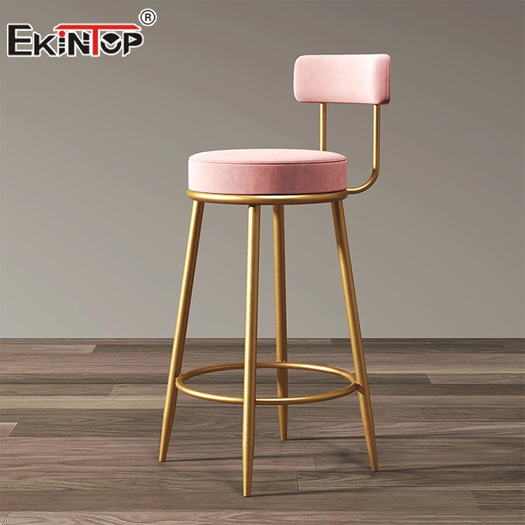 Барная мебель Ekintop металлический золотой барный стул поворотные стулья кухонные