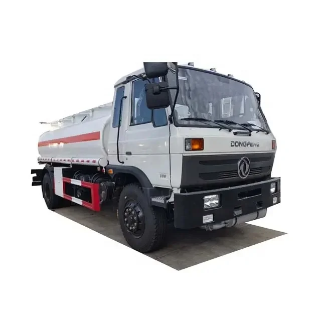 Low price Dongfeng 4x2 12-15cbm Fuel Delivery Tank Truck 6 Wheels Diesel Oil Tanker Truck