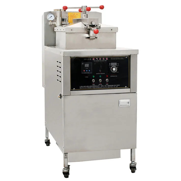  YXY-25 газовая курица фритюрница утка давления фритюрницы для продажи 220v мощность жарки м achine без масляного