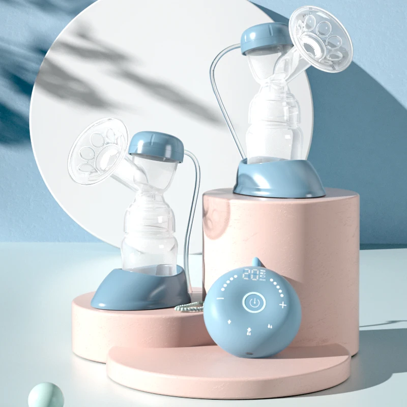 2023 custom logo milk extractor de leche materna double electric breast pump