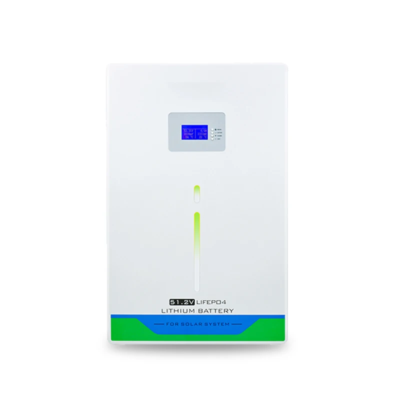 Solar panel home energy storage system Lithium battery wall mounted different inverter supported