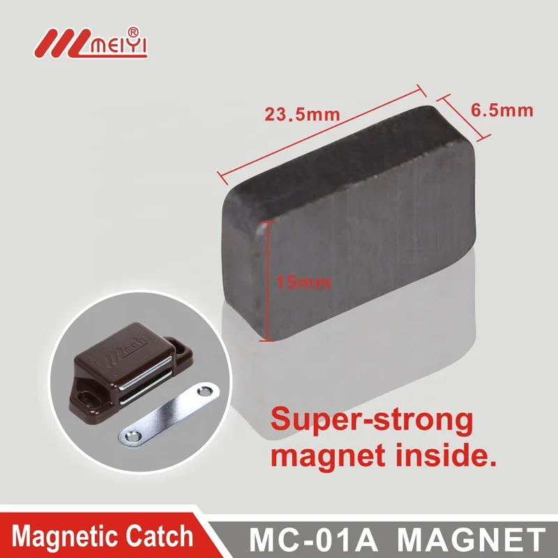 Factory supply industrial  plastic kitchen cabinet door  magnetic catches