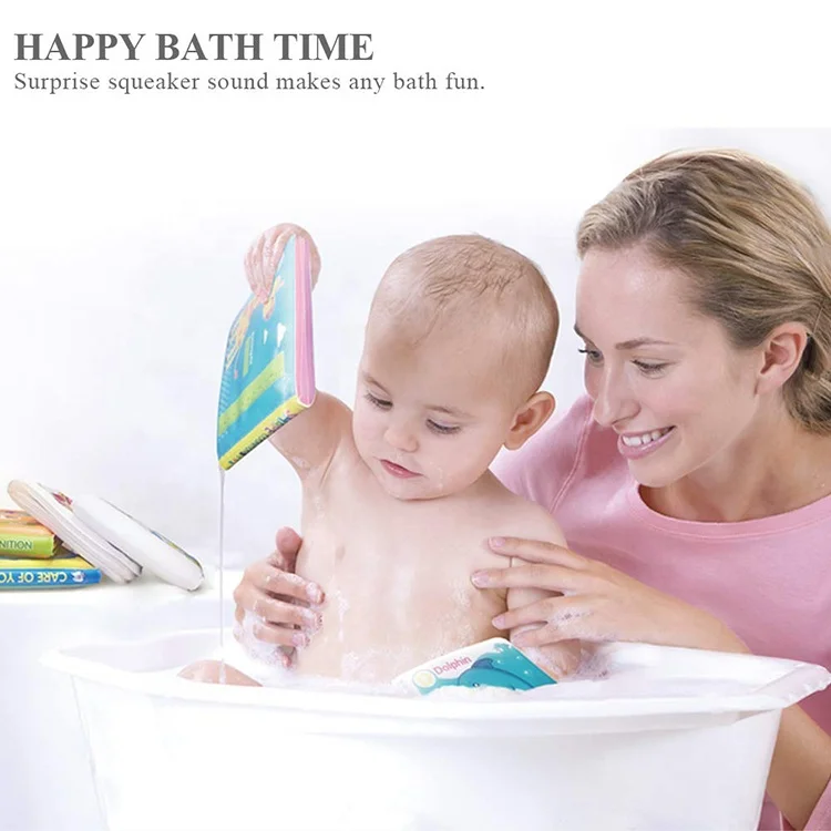Baby Waterproof Bath Book Water Books Bathtub Books