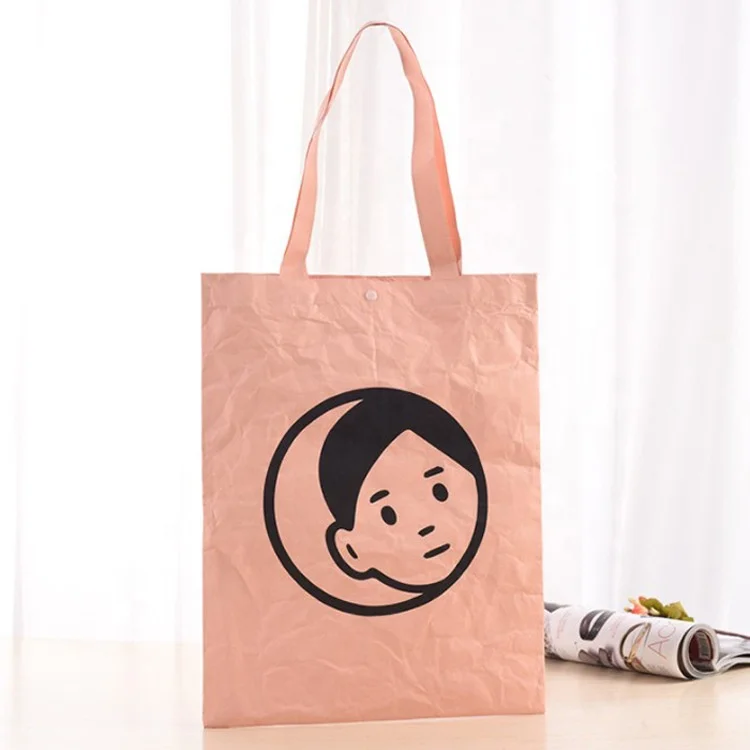 Factory price cheap tyvek paper bag washable heavy duty paper tote lunch bags