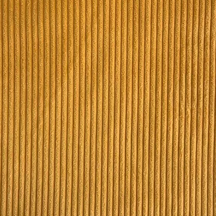 OEKO Tex BCI Certified Inventory 98% Cotton 2% Aramid Elastic Color Custom 4.5W Velvet Dress Pants Jacket Fabric