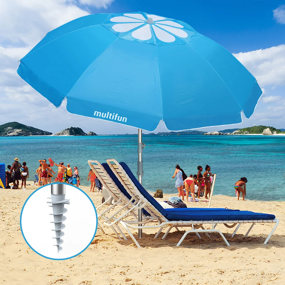 
Outdoor umbrella folding custom advertising garden telescopic beach sun umbrella 