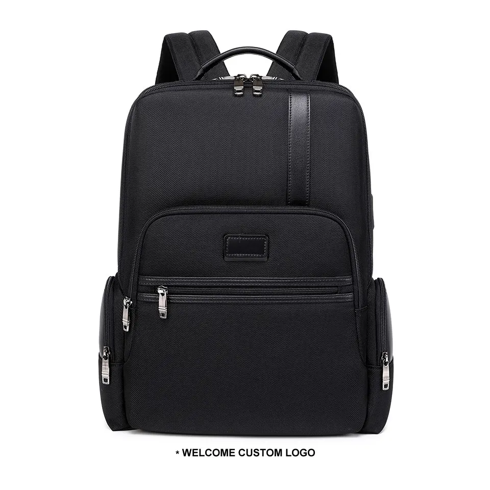 Rucksack Hersteller Guangzhou China Custom logo Wasserdicht Usb Laptop Herren Rucksack Bag Mit logo