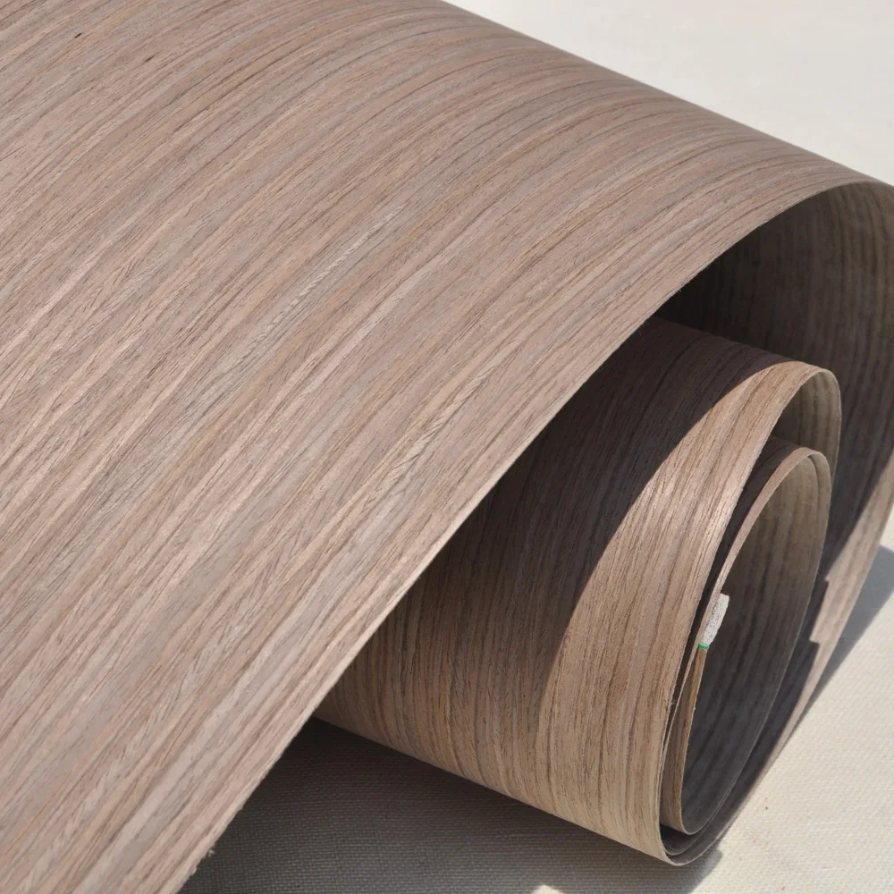 Greenland New Design Free Sample Extravagant 250x58 cm Size Engineered Walnut Kitchen Cabinet Bedroom Furniture Door Skin Veneer