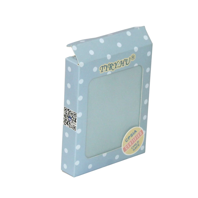 Custom Highly Cost Effective Luxury Blue Gift Cosmetic magnetic flip Paper Box