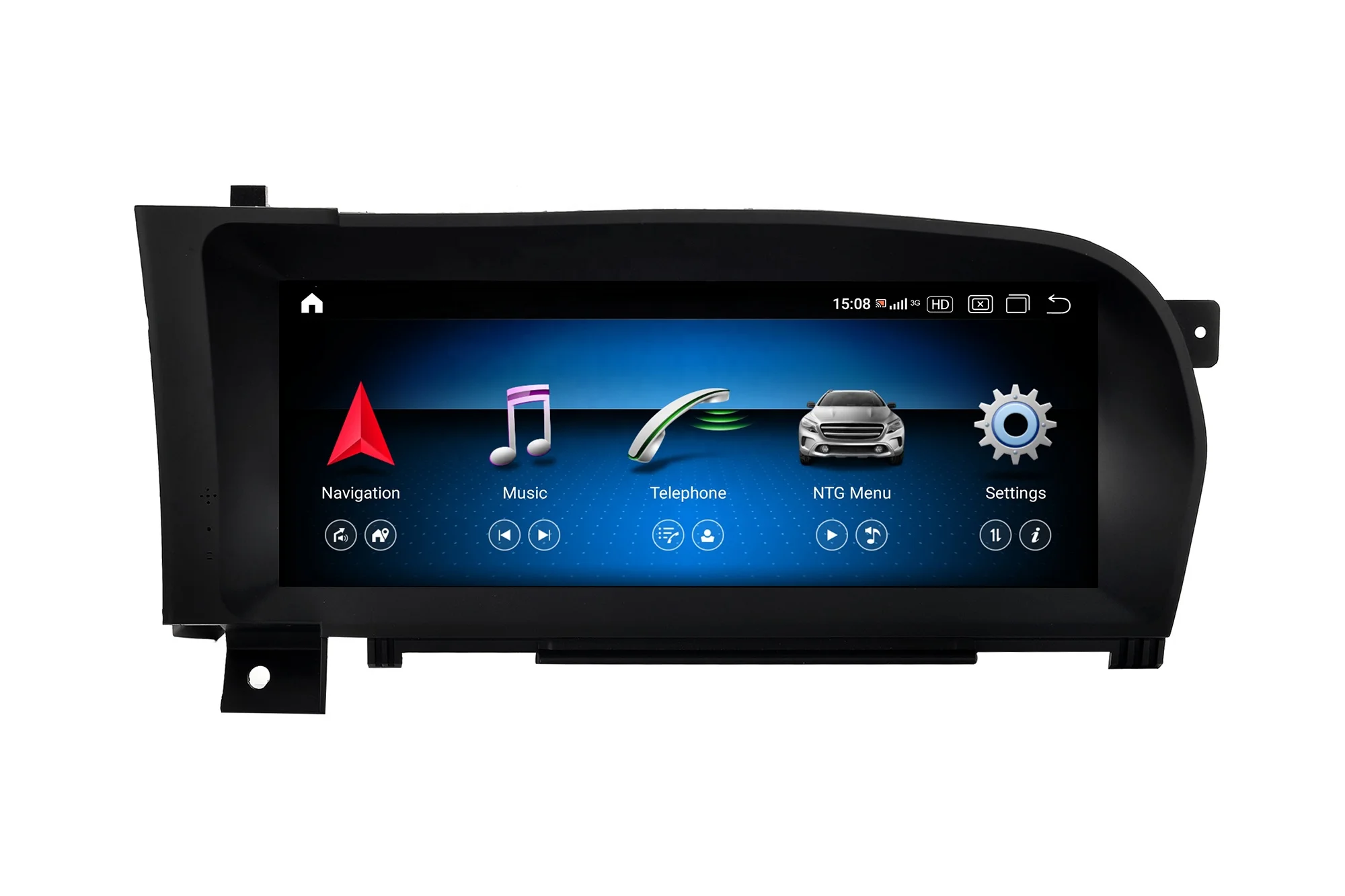  Автомагнитола AuCAR 10 25 дюйма Android сенсорный экран стерео видео аудио GPS головное устройство Carplay для Mercedes Benz S Class W221