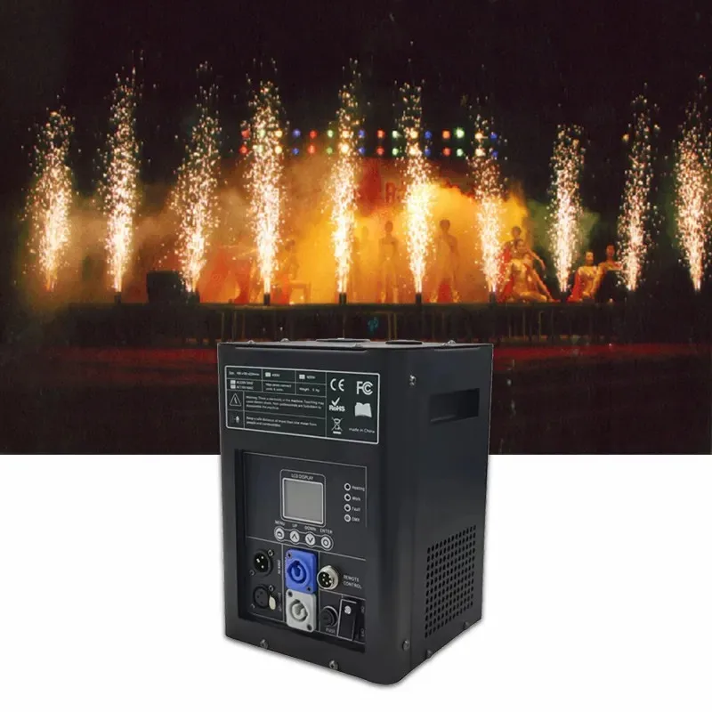 2024 New Adjustable Powder Made Party Sparklers Battery Pack For The Sparkler Machine