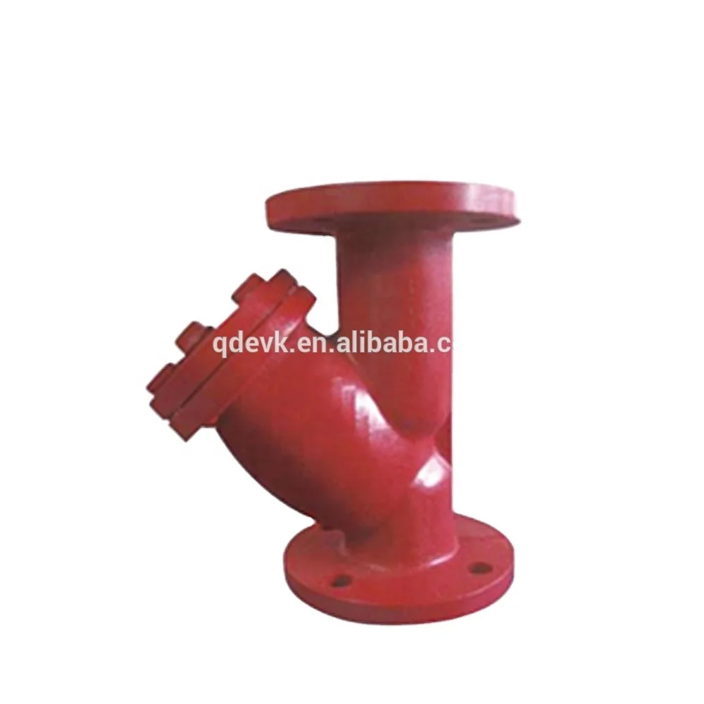 Factory Price Durable Filter Valve Y Straine PN16 Ductile Iron Flange DIN Y Type Strainer For Water Supply