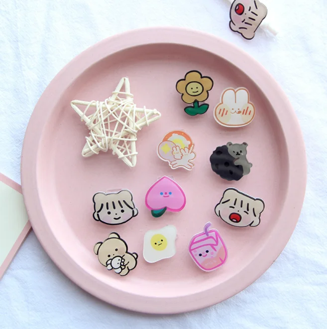 3D Acrylic Bookmark Promotional Gift Colorful clip