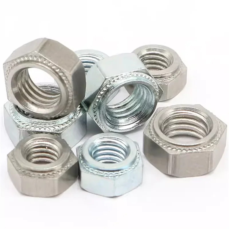 Stainless Steel Hex Insert Self Clinching Nut Diagonal Extrusion Nut Hexagon Self Locking Nut