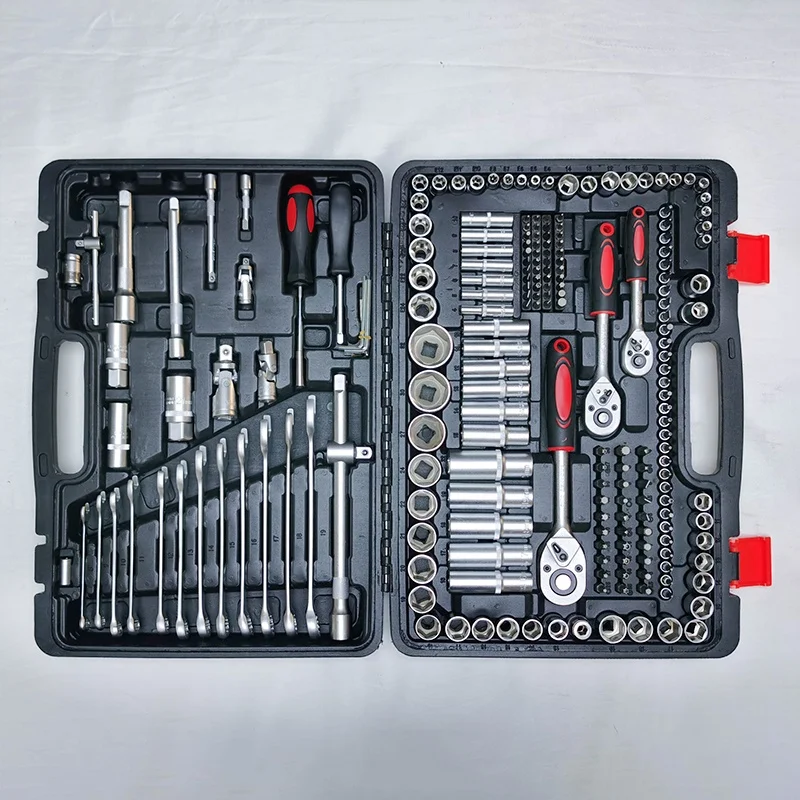 Professional 215pcs Mechanic Workshop Tool Set With Hand Tools