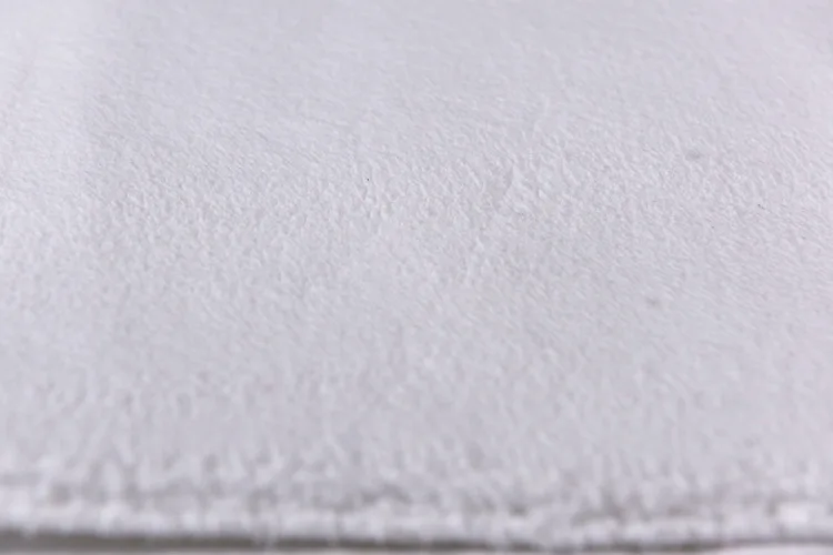 Pure white fine denier polyester Roll brush fleece fabric Microfiber Paint brush fabric Woven fabric