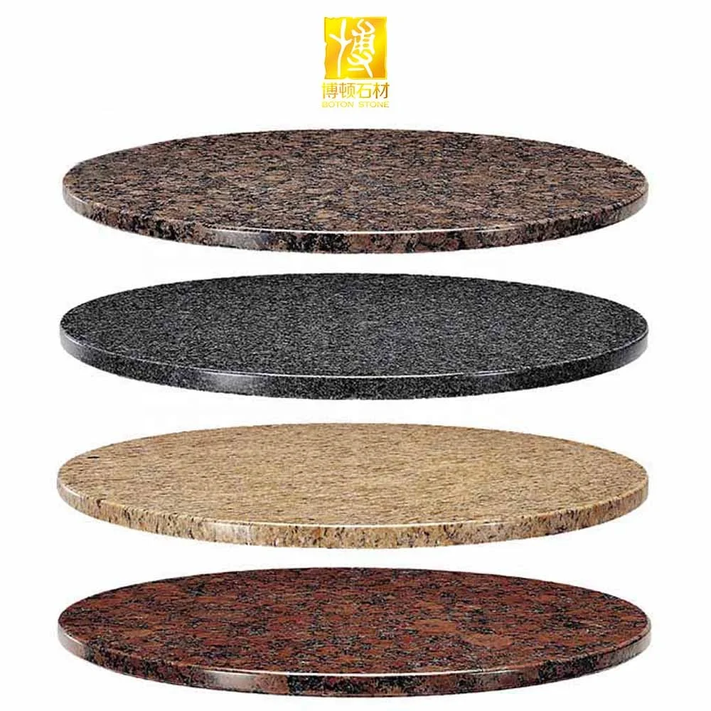 BOTON STONE Modern Dining Room Furniture Table Top Natural Stone Kitchen Countertop Granite Dining Table