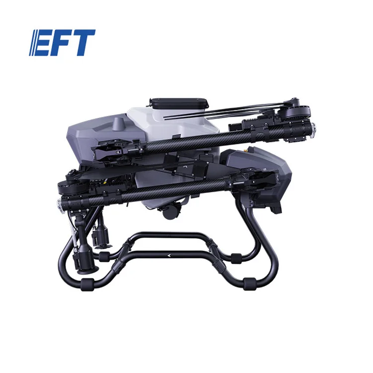 High-efficiency Spreading Agri Drone for Delivery eft z30 30l capacity Rice Farming Equipment match precise Ultrasonic Flowmeter