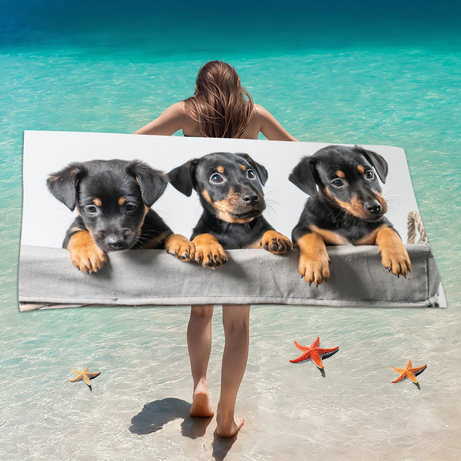 best gift custom High Quality kt cat stitch pattern kids cartoon anime Quick Drying beach towels throw bath blanket