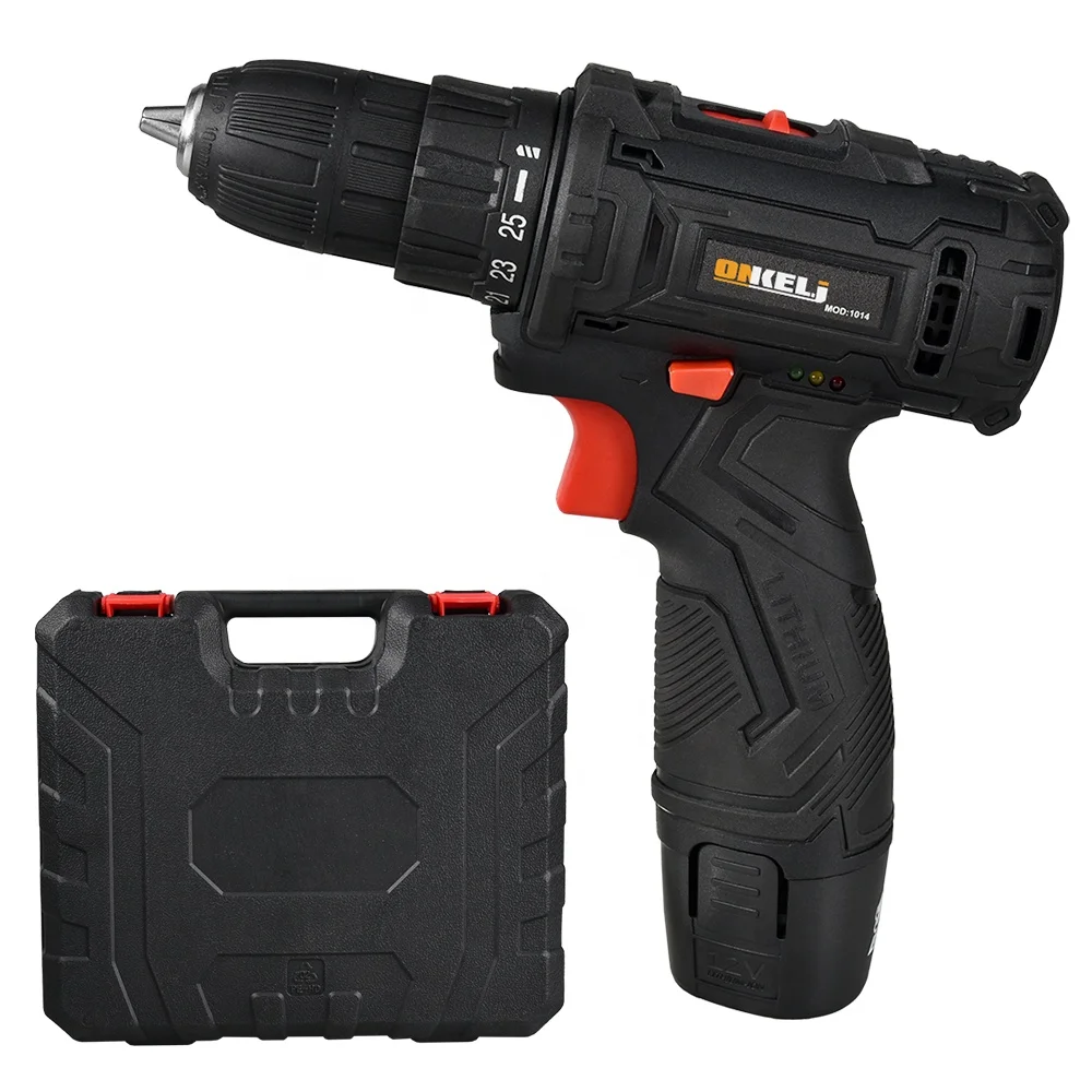 Wholesale household portable lithium power drilling tools lithium wireless cordless hand electric drill